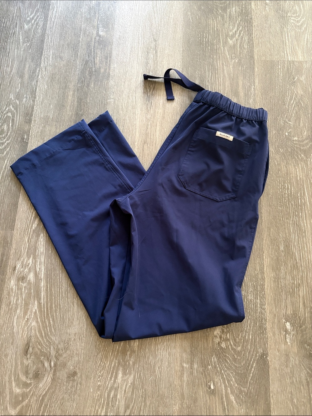 Blue sky Navy scrub pants